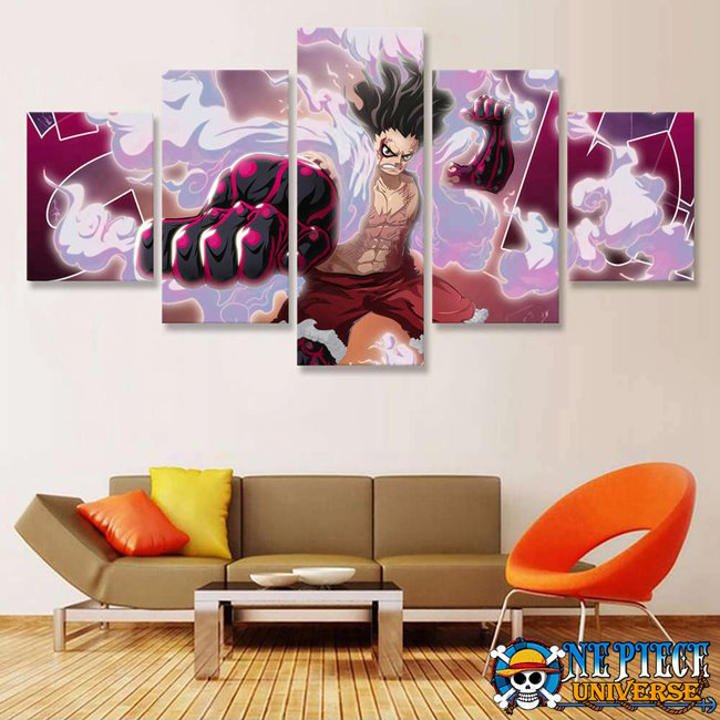 QUADRO ANIME LUFFY - ONE PIECE - TAMANHO 40X60