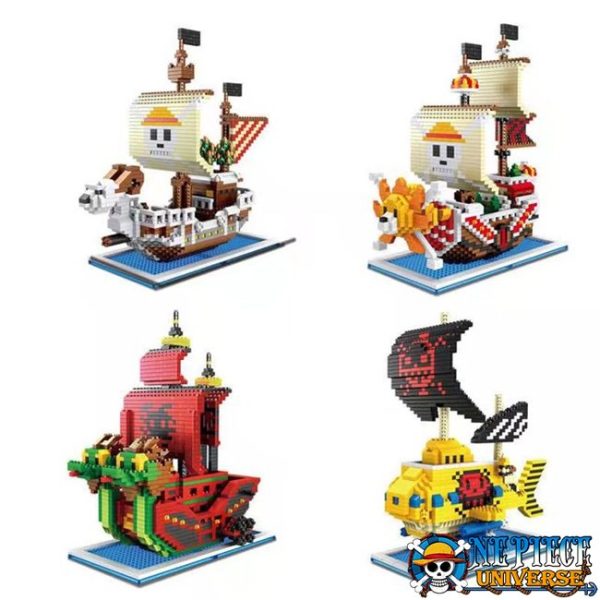 Lego One Piece Ship Pirate Building Blocks ALL (10 Styles) One Piece