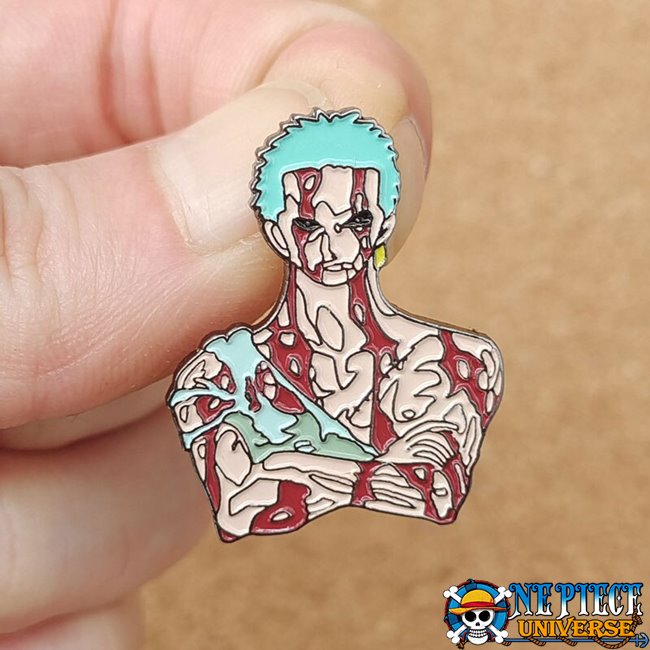 One Piece 'Zoro Skull' Enamel Pin - Distinct Pins