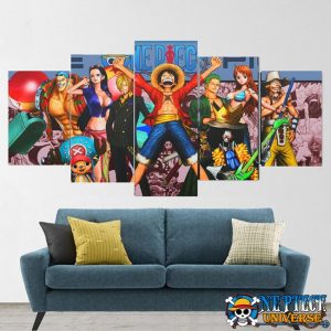 Marine Poster One Piece Members 9PCS/Set