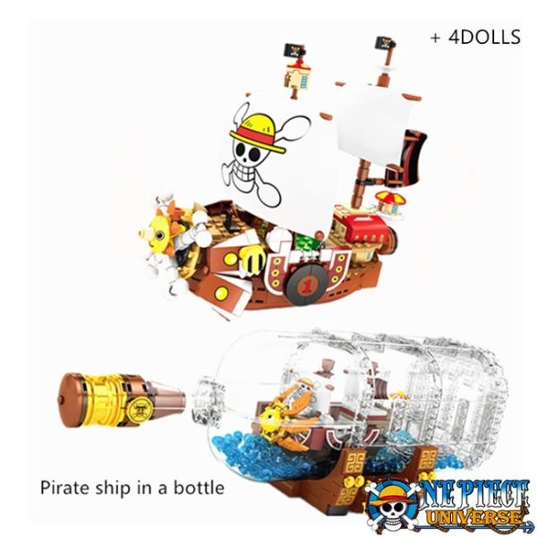 Thousand Sunny Pirate Ship Building Block One Piece Universe