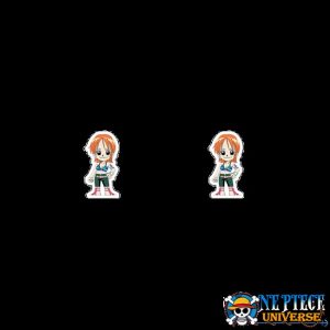 Anime Portgas D Ace Earrings Acrylic Clip Earring One Piece Universe