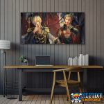 sanji and zoro wall art