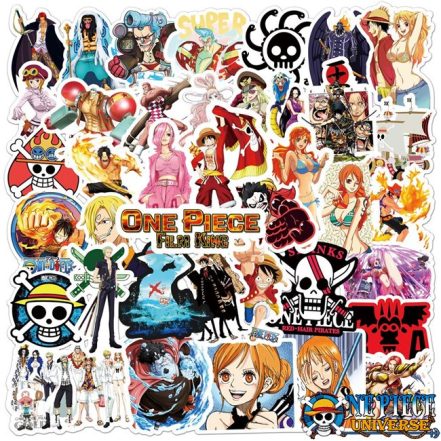 Sticker Luffy One Piece 30/50PCS - Official One Piece Merch Collection ...