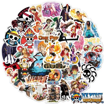 Sticker Luffy One Piece 30/50PCS - Official One Piece Merch Collection ...