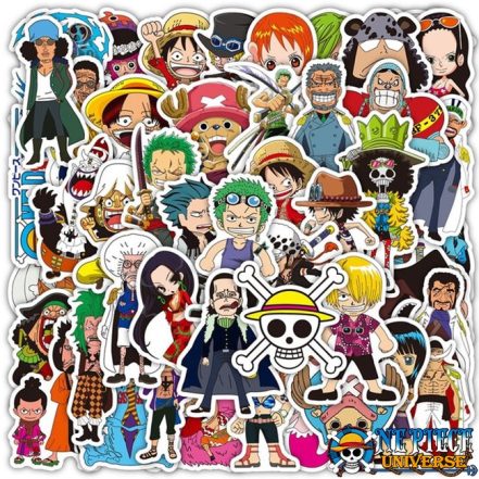 Stickers Chopper One Piece 50/100PCS - One Piece Universe Store ...