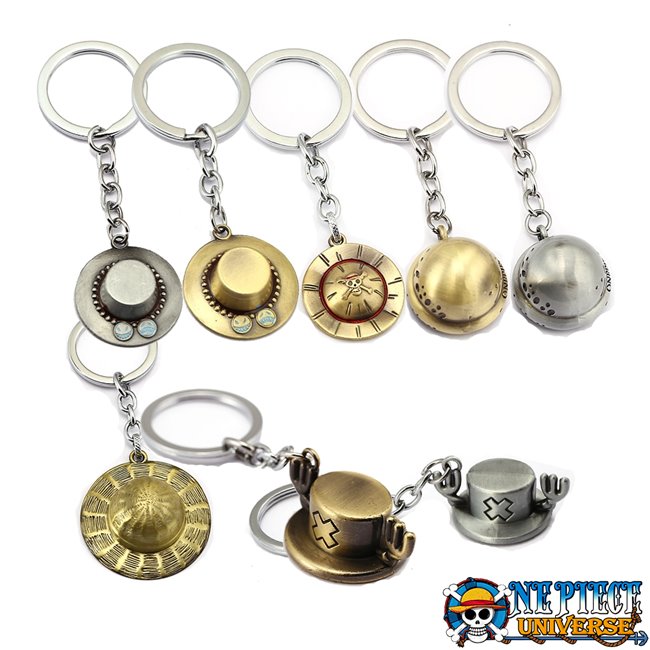 Trafalgar Law Hat Keychain 1 trafalgar law hat keychain