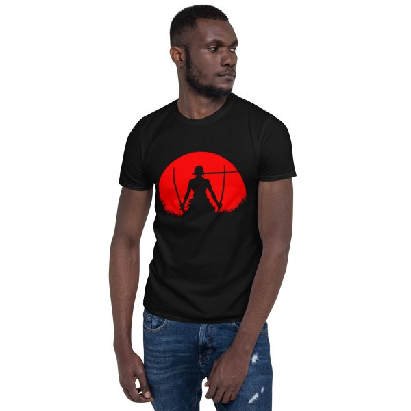 One Piece Zoro Red Moon Unisex T-Shirt