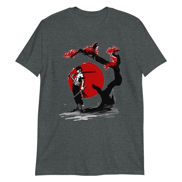 Zoro Japan Red Moon Style Unisex T-Shirt