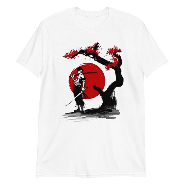 Zoro Japan Red Moon Style Unisex T-Shirt