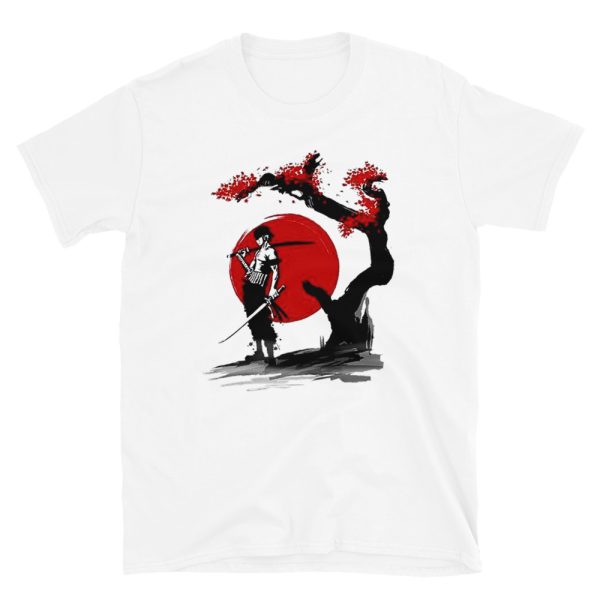 Zoro Japan Red Moon Style Unisex T-Shirt