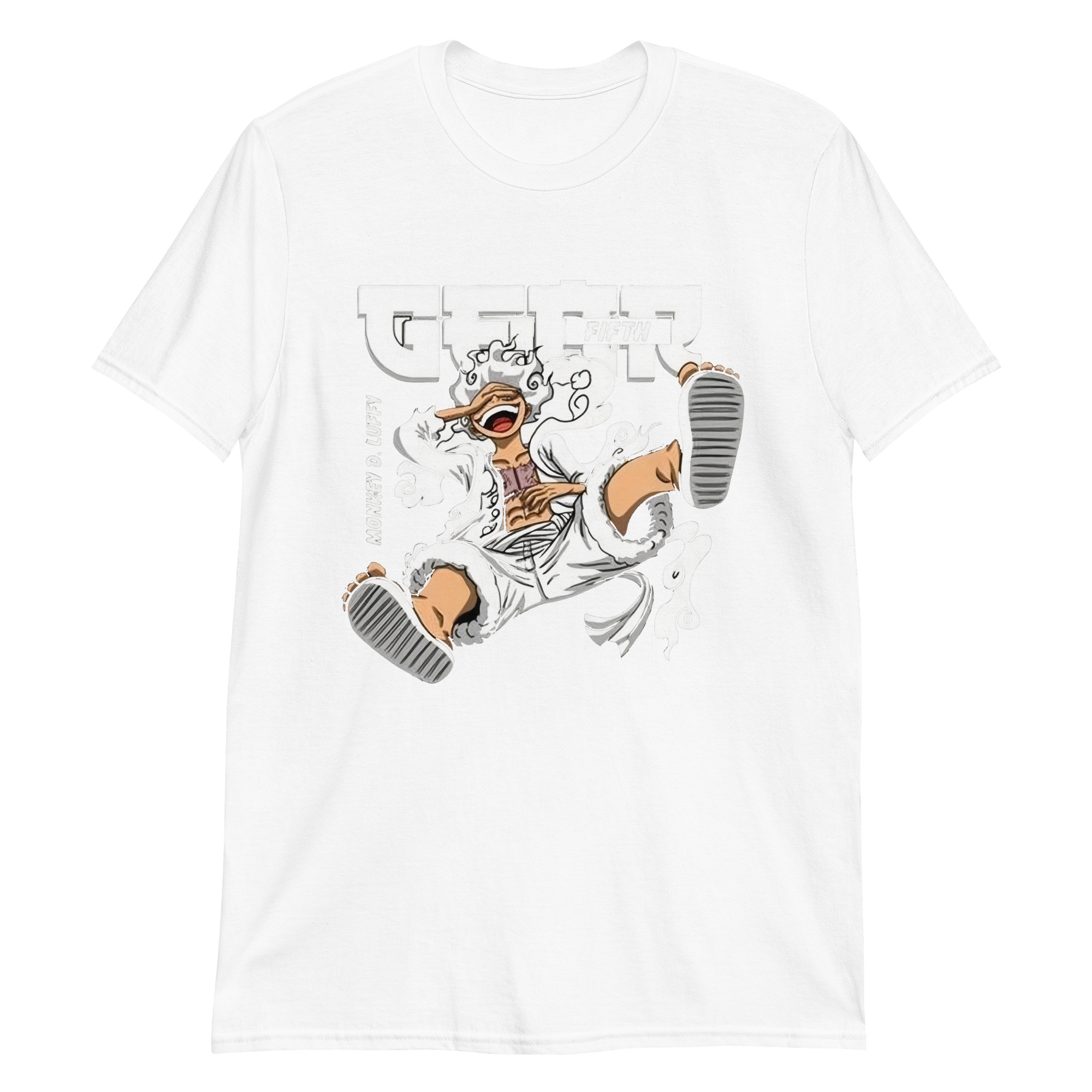 monkey D luffy gear 5 one piece Essential T-Shirt by youranimeworld