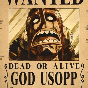 usopp wanted poster