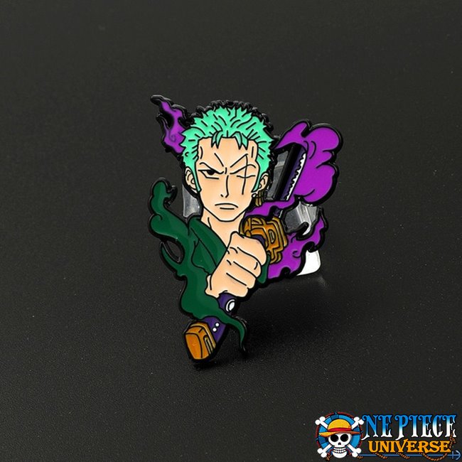 Roronoa Zoro Pin Anime Accessories - Official One Piece Merch