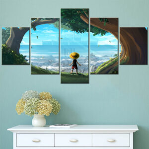 Luffy Pictures Multi Panel 5 Piece