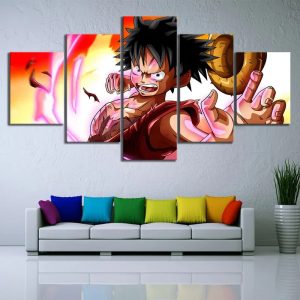 Luffy Pictures Multi Panel 5 Piece