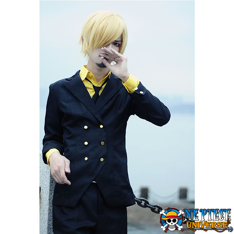 Cosplay Anime One piece Portgas·D· Ace Costume Halloween Suit Wig Outfit  Coat