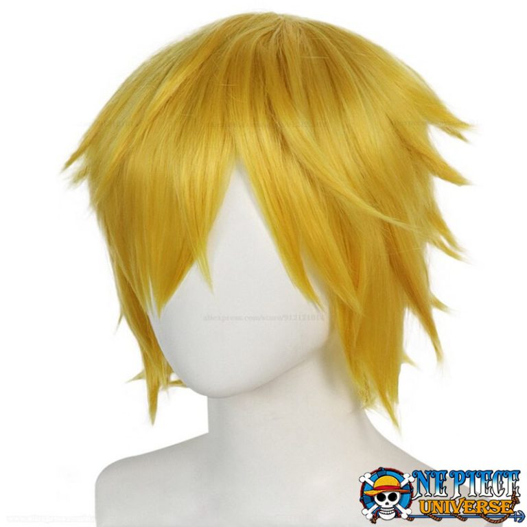 Sanji Wig Hair Cosplay Halloween 