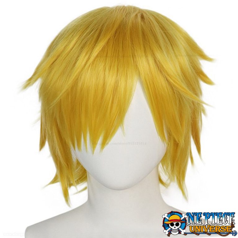 Sanji Wig Hair Cosplay Halloween | One Piece Universe Store