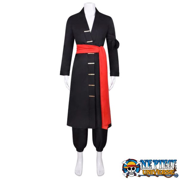 Zoro Wano Outfit Black Costume Cosplay | One Piece Universe Store