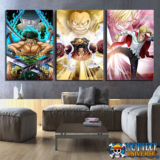 luffy wall decor