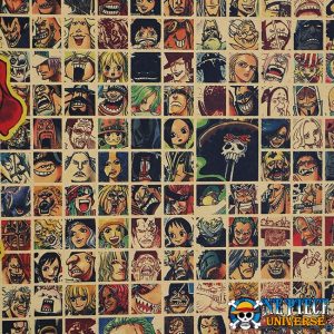 One Piece All Characters Poster 51x36CM Room Decor | One Piece Universe