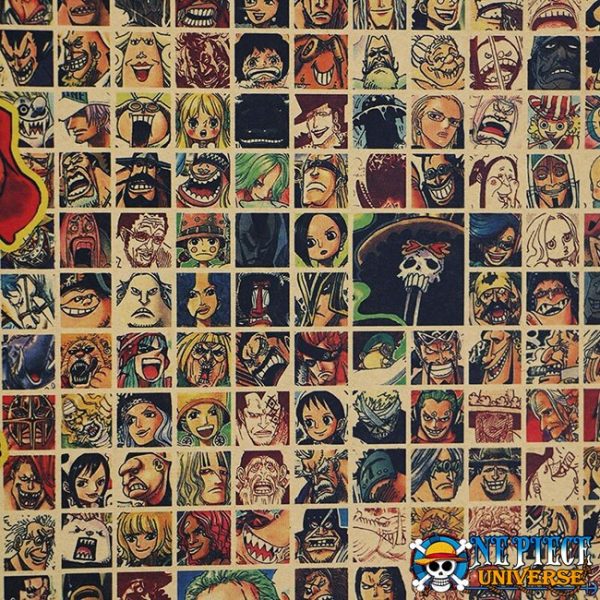 one piece all characters poster