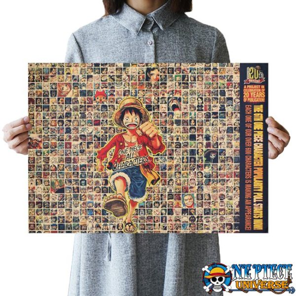 one piece all characters poster