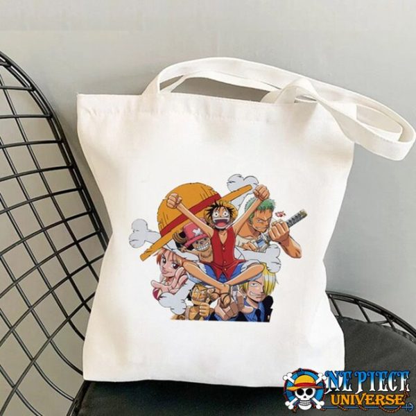one piece anime tote bag