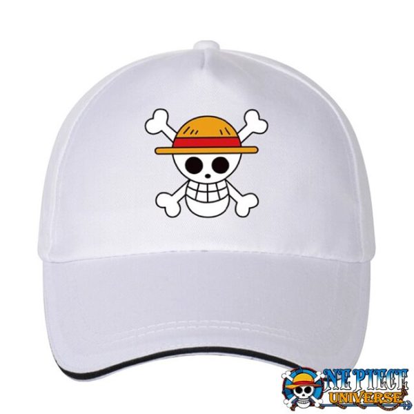 one piece straw hat logo cap