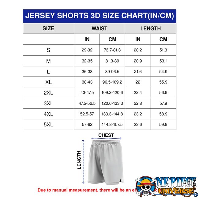 shorts size