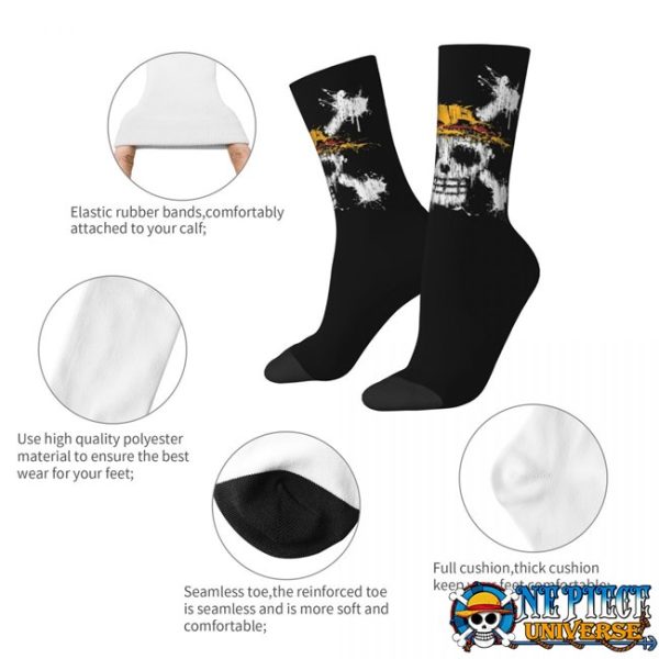 straw hat pirates logo socks