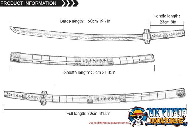 ONE PIECE - Katana of Roronoa Zoro - Enma - Purple 