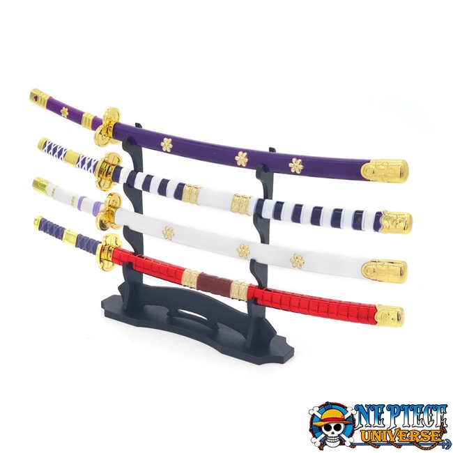 Zoro Swords Building Blocks, Sword Construction, Three Sword