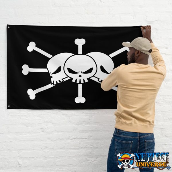 Blackbeard Flag One Piece (Blackbeard Jolly Roger)
