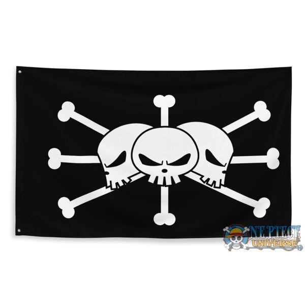 Blackbeard Flag One Piece (Blackbeard Jolly Roger)