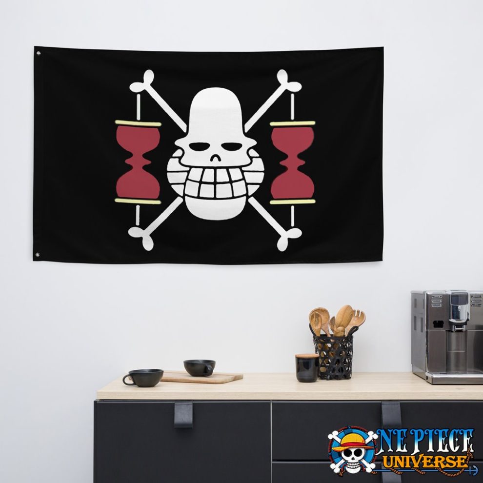 One Piece Don Krieg Pirate Flag Jolly Roger (2 Colors) | One Piece