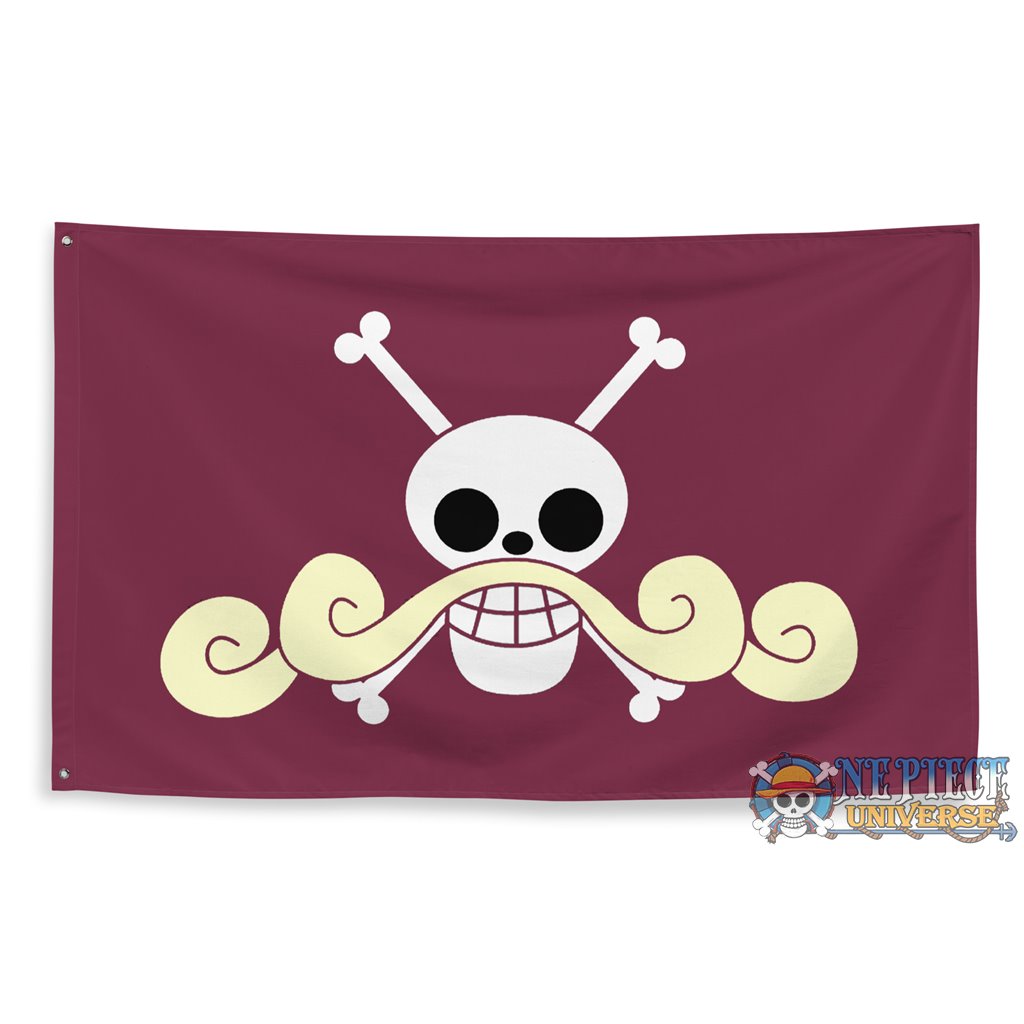 Xebec Rocks Pirates Jolly Roger Flag (3 Colors)