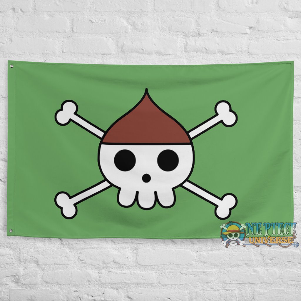 DRAPEAU PIRATE 14 x 21 cm