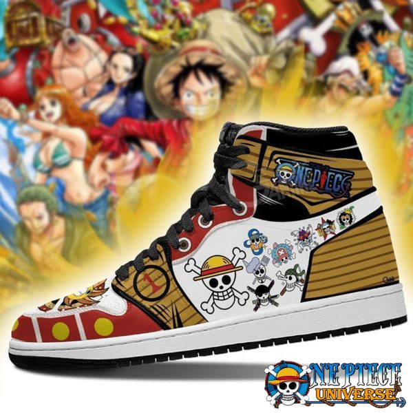 One Piece Jolly Rogers Straw Hat Pirates JD1 Sneakers Custom Shoes