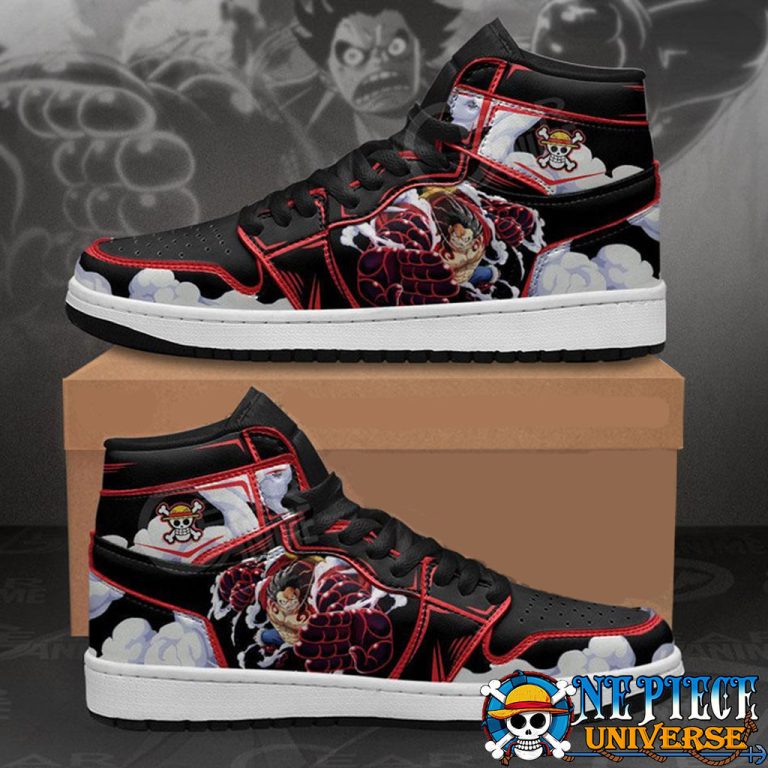 Monkey D. Luffy Snakeman Gear 4 Custom Shoes Freeshipping