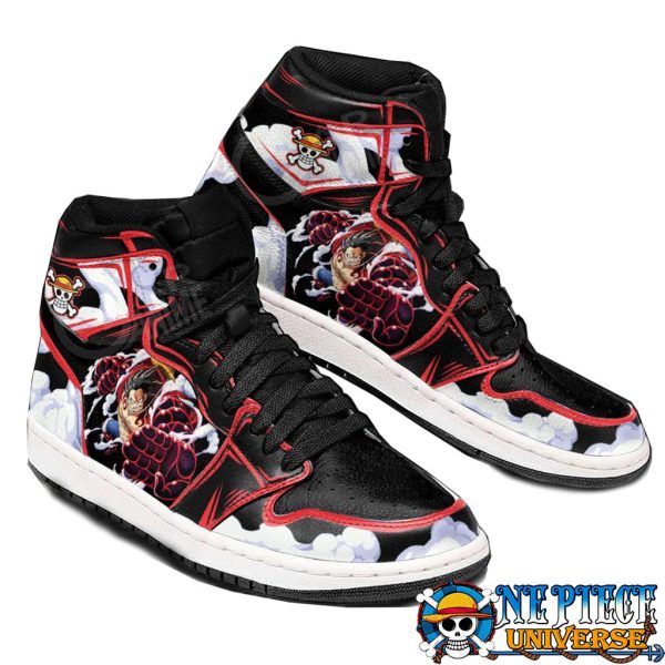 One Piece Monkey D. Luffy Snakeman Gear 4 Custom Shoes