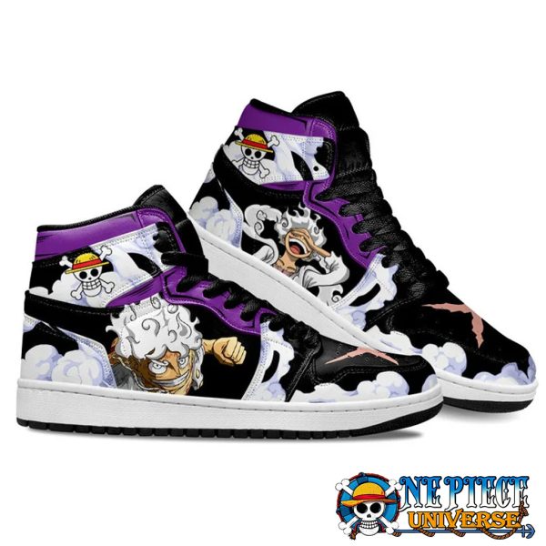 One Piece Monkey D Luffy Gear 5 Nika Custom Shoes Sneakers