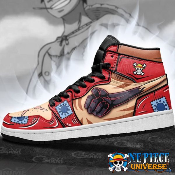 One Piece Monkey D. Luffy Haki Wano Sneakers Custom Shoes