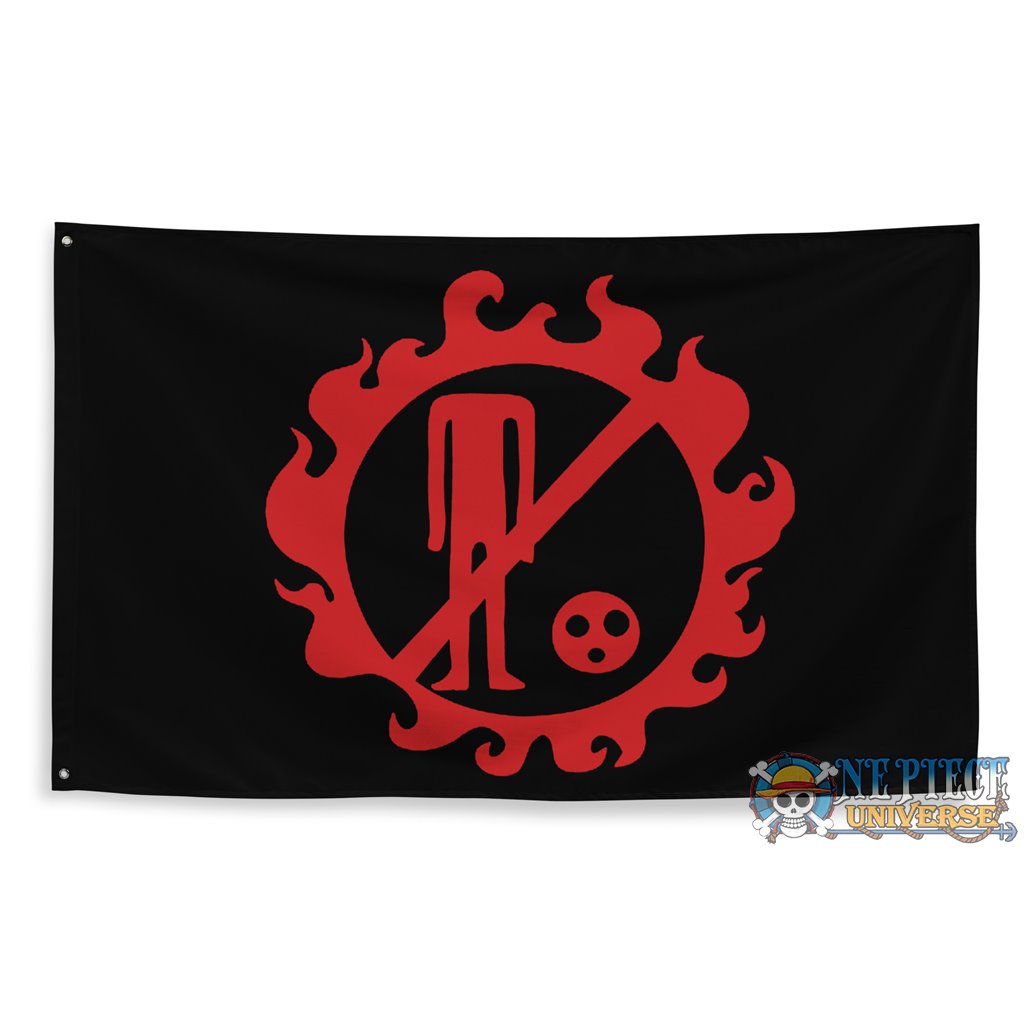 One Piece Sabo Jolly Roger Flag For Sale One Piece Universe Store