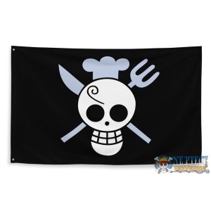 Shanks Jolly Roger Red Hair Pirates Flag for sale One Piece