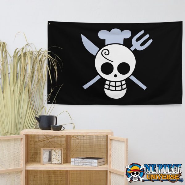 Sanji Jolly Roger (Cook Pirate Flag)