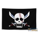 Shanks Jolly Roger - Red Hair Pirates Flag (One Piece Flag)