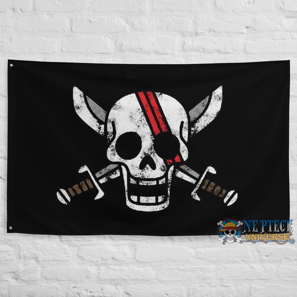 Shanks Jolly Roger - Red Hair Pirates Flag (One Piece Flag)