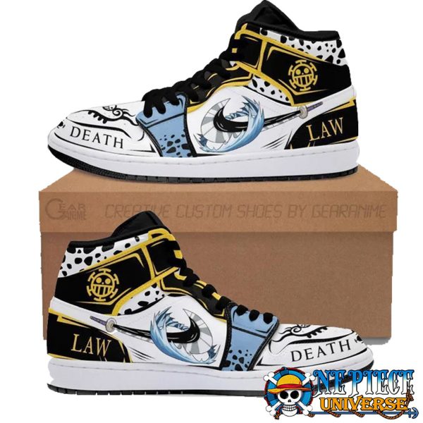 Trafalgar D. Water Law Sneakers Custom Shoes Cursed Sword Skills